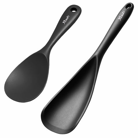 XiaoZu cooking spoon set with seamless design for easy stirring and serving.