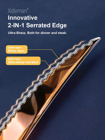 Xideman 18-10 stainless steel finish closeup demonstrates rust resistance and durability.
