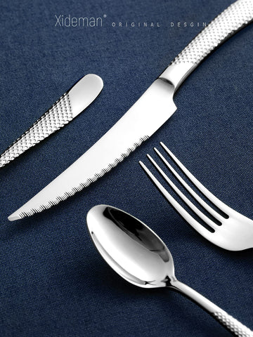 Xideman dinner spoons with generous bowls for soups and desserts