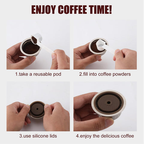 XIHIRCD BPA-free silicone lid for safe brewing.