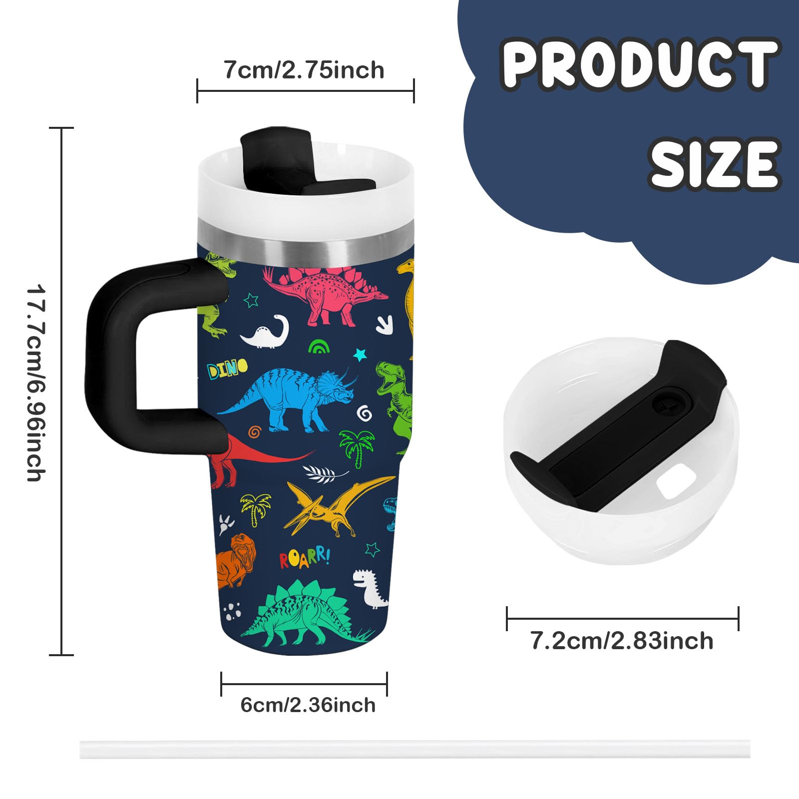 xiiai vacuum insulated tumbler keeps drinks cold or hot for hours