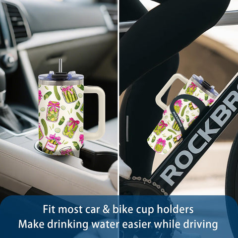 Xiiai stainless steel straw set with bent and straight options