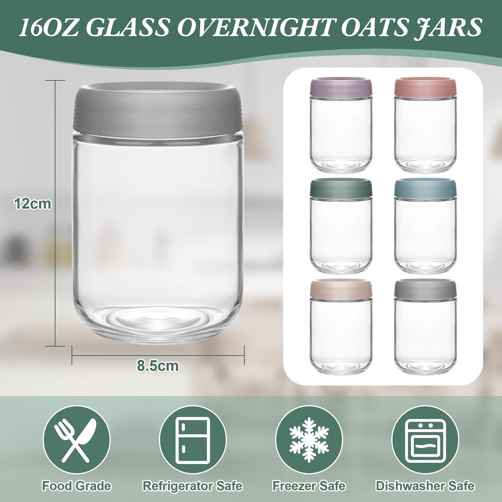 Xileanalee airtight lids with silicone rings prevent leaks