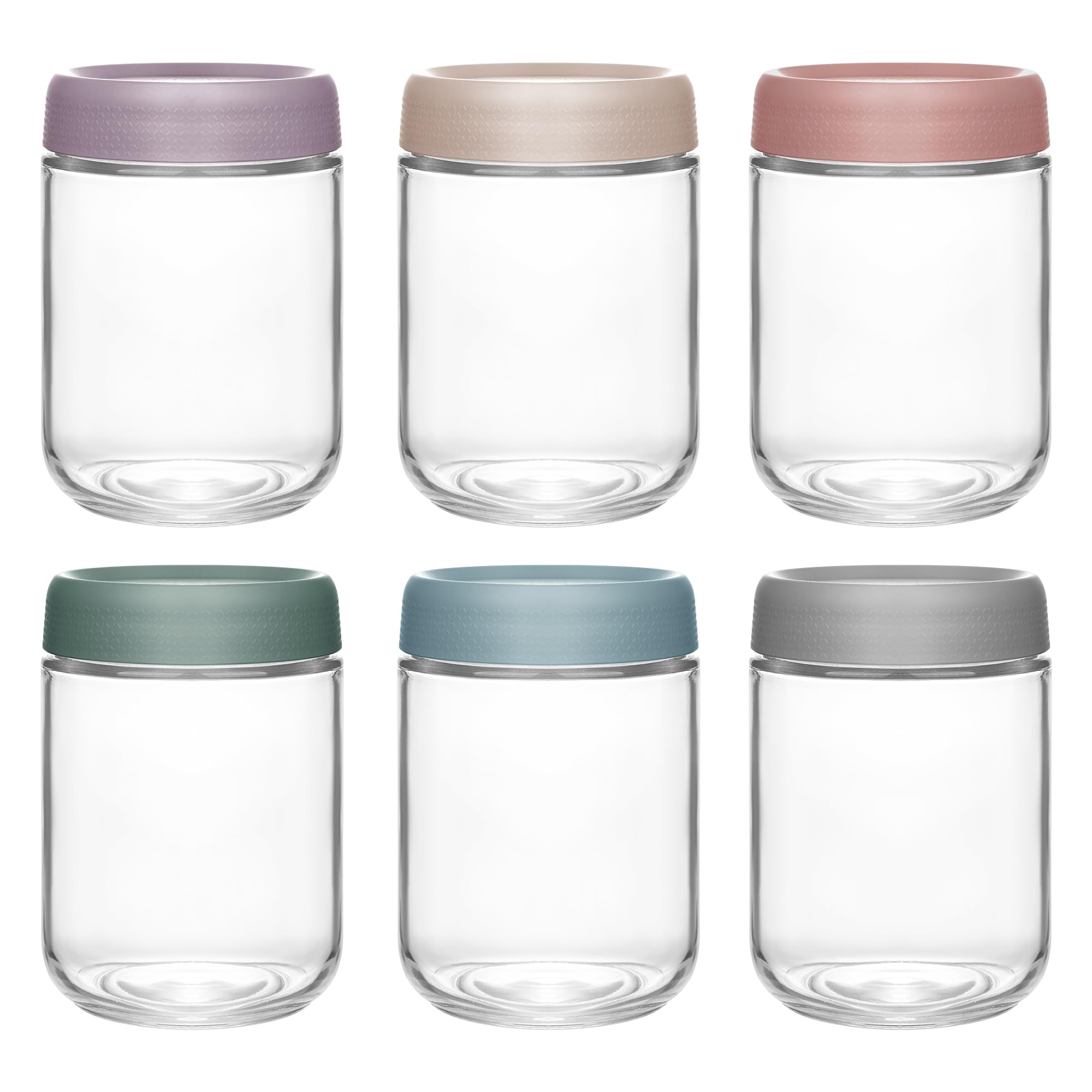 Xileanalee glass food storage container clear view of contents