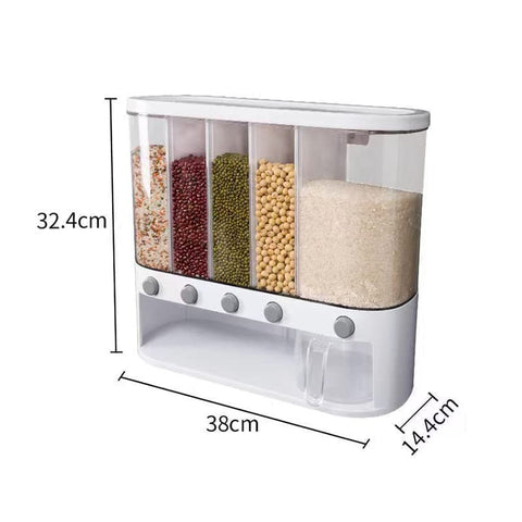 Xilei durable, non-toxic PP material for safe kitchen storage.