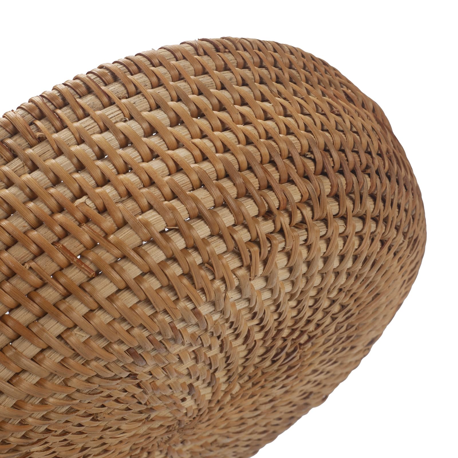 XIMISISE wicker serving basket enhances dining setups and snack trays.