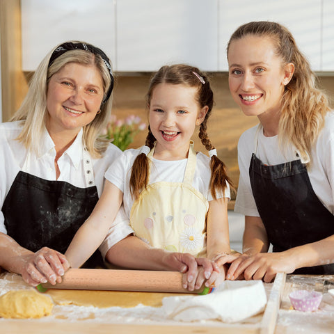 XINBADA rolling pin arrives fully assembled with thickness rings