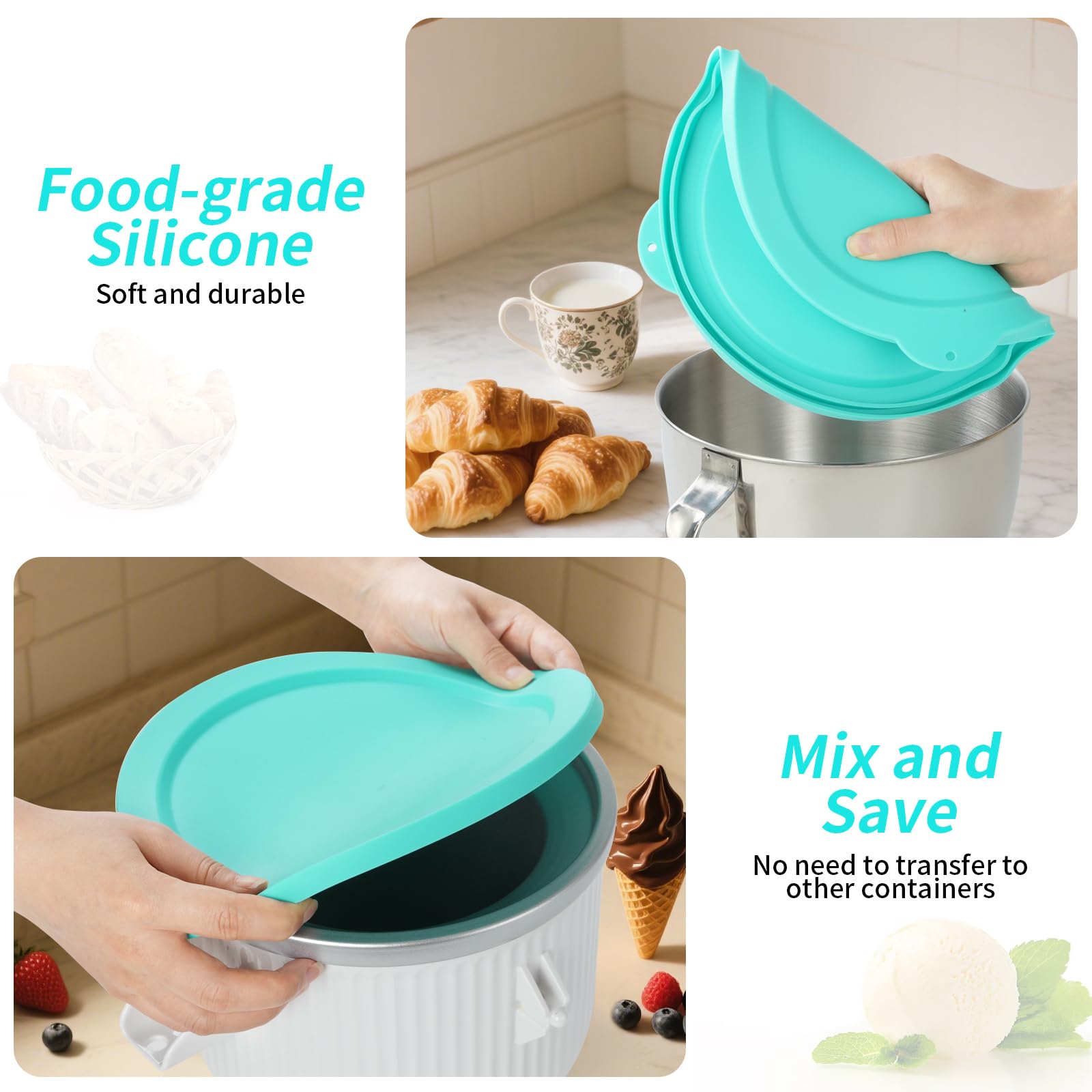 XINBOOGQ lid microwave-safe for reheating leftovers
