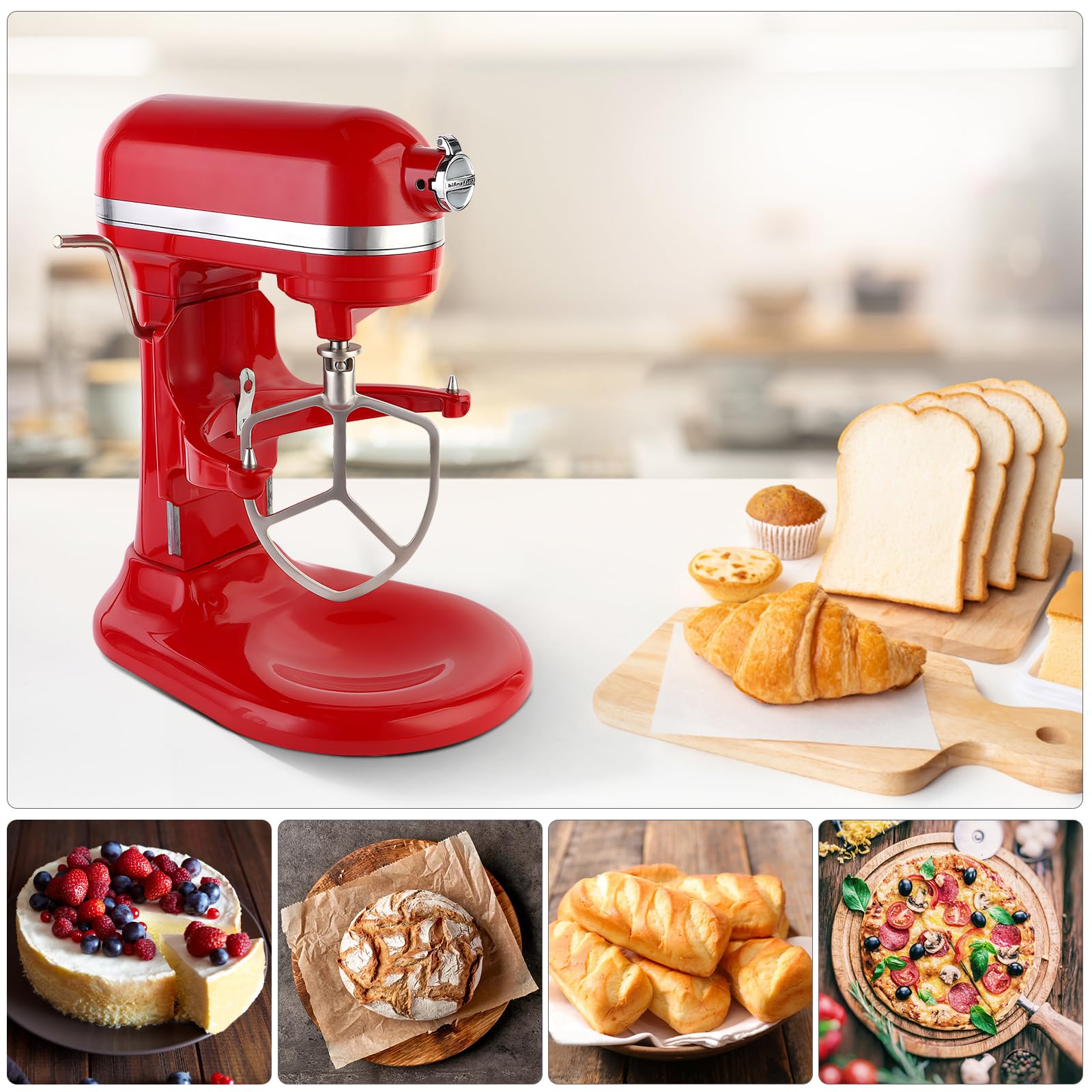 XINBOOGQ paddle fits multiple KitchenAid series for versatile kitchen use