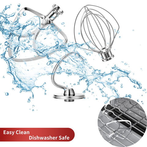 XINCAN stainless steel finish; durable, rust-resistant attachments for daily use.