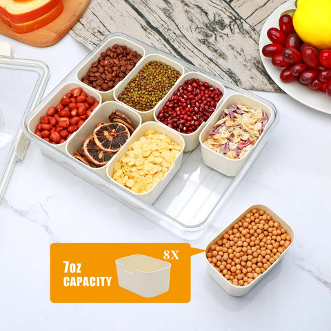 XING-RUIYANG snack tray not microwave-safe; hand wash after use for longevity.