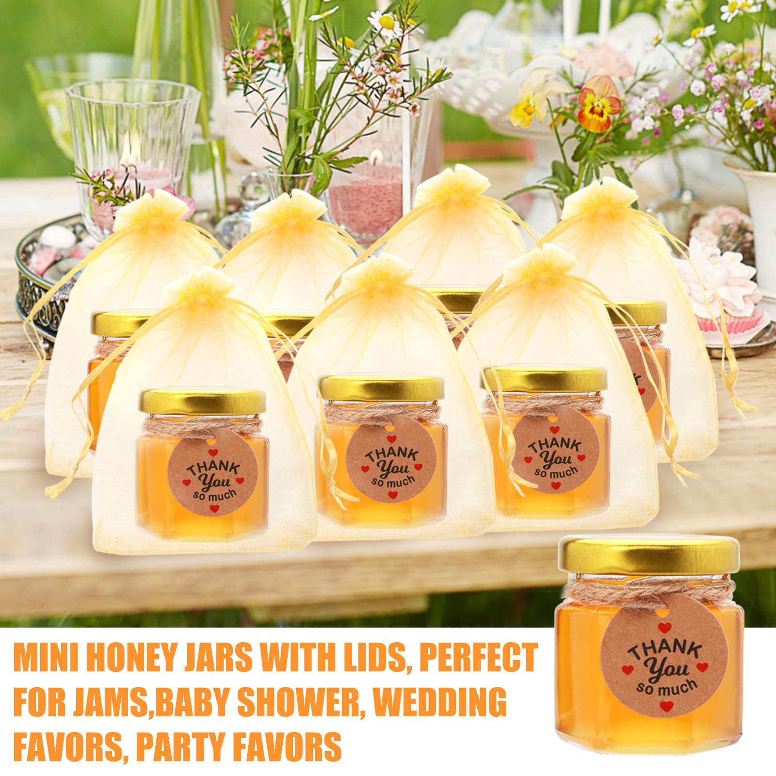 XING-RUIYANG stickers allow easy customization of each jar.