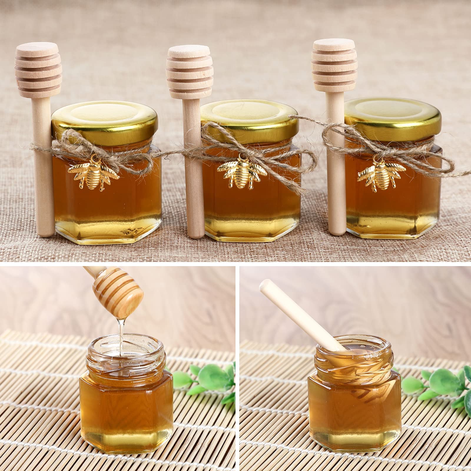 XING-RUIYANG bee pendant and twine for charming favors