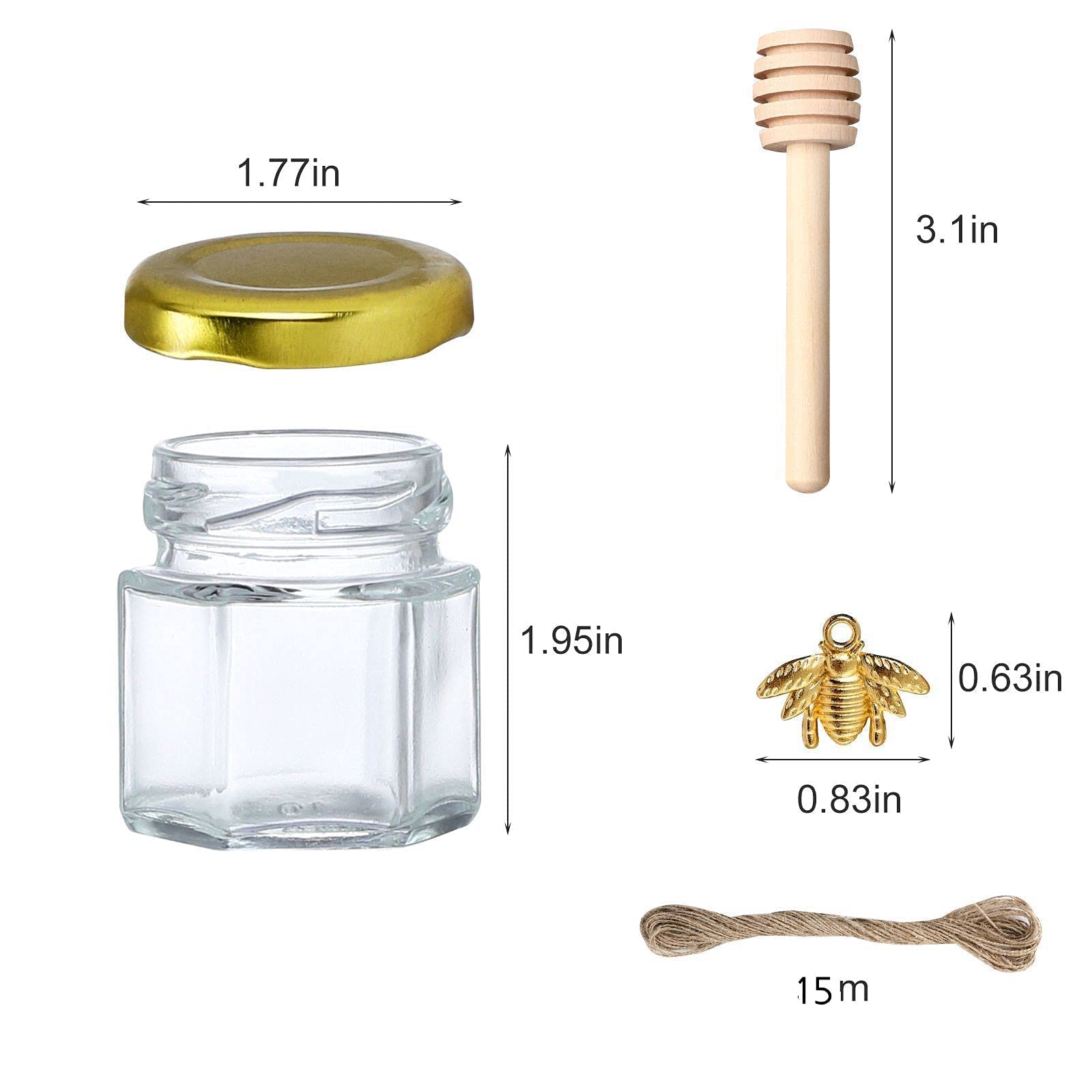 XING-RUIYANG wooden dipper included for easy serving