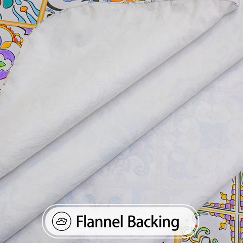 Xirggur vinyl tablecloth demonstrates heat-resistant surface for hot beverages.