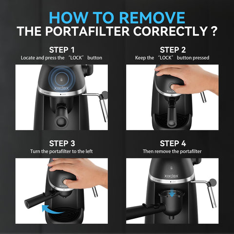 XIXUBX coffee-machine kitchen or office friendly with a compact footprint.