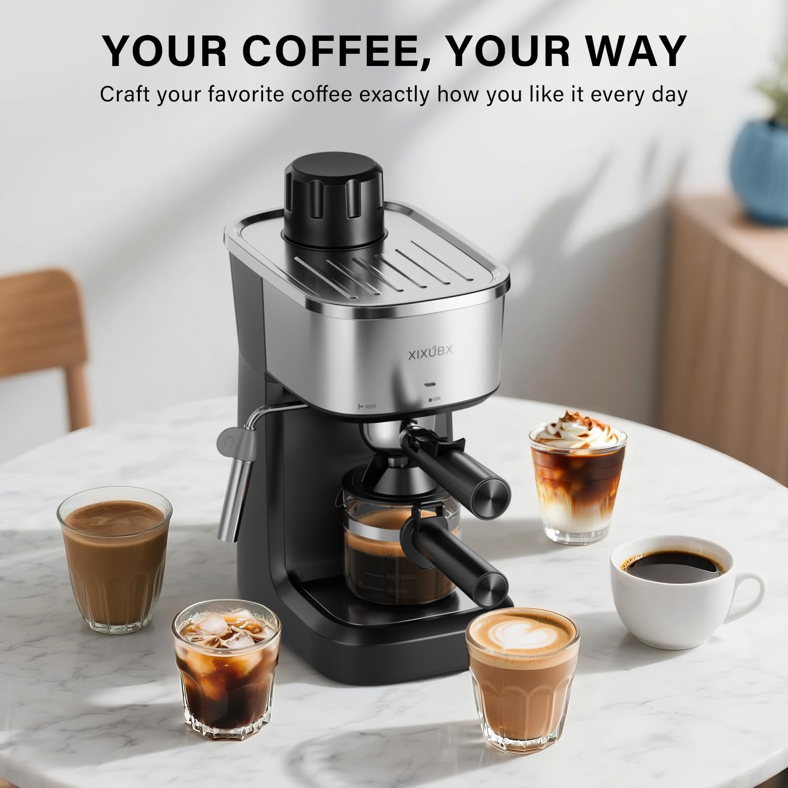 XIXUBX automatic pressure relief enhances safe brewing