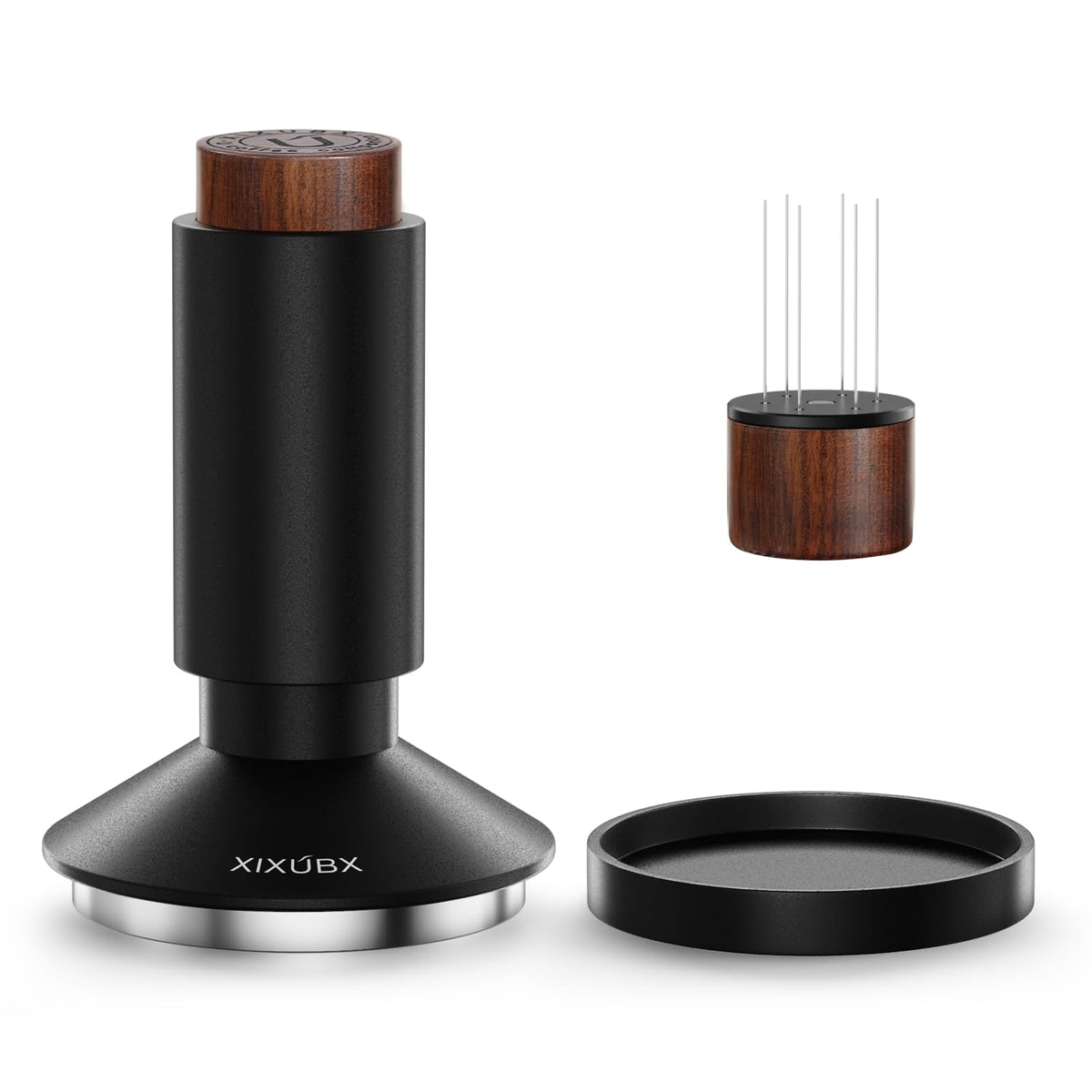 XIXUBX ripple-base tamper for even extraction and richer flavor