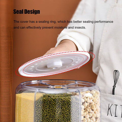 XIYAO food-grade materials provide safe storage for grains and snacks.