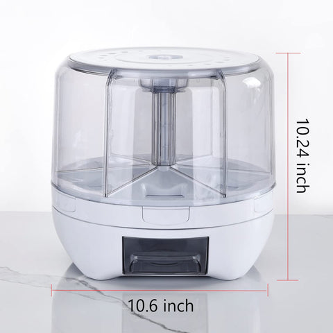 XIYAO transparent storage window helps monitor volume and plan replenishment.