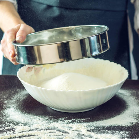 XIZAO easy-to-use sifter for icing sugar and flour dusting