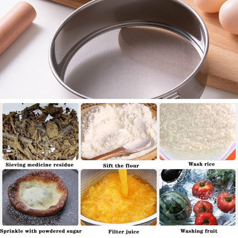 XIZAO multi-purpose strainer for tea, coffee, and spices