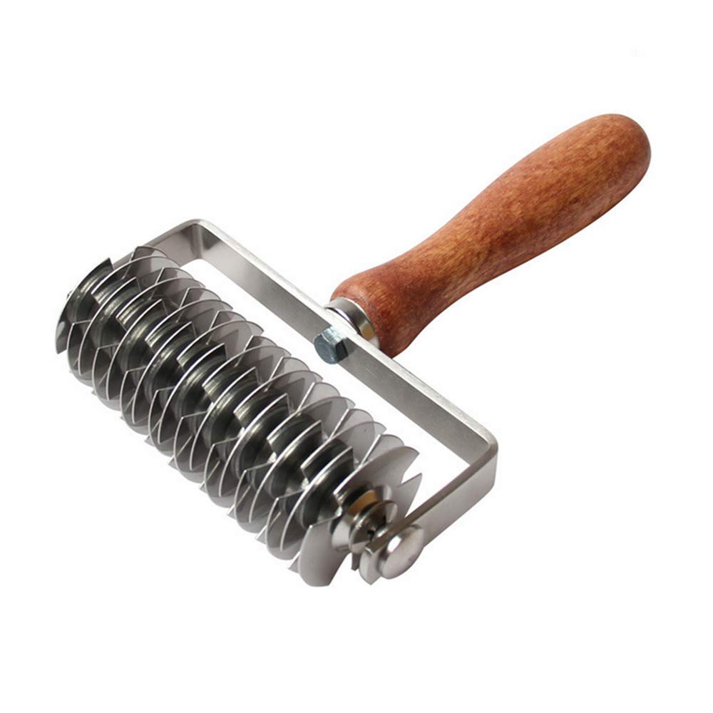 XIZHI stainless steel dough lattice tool 8-inch frame for pie tops
