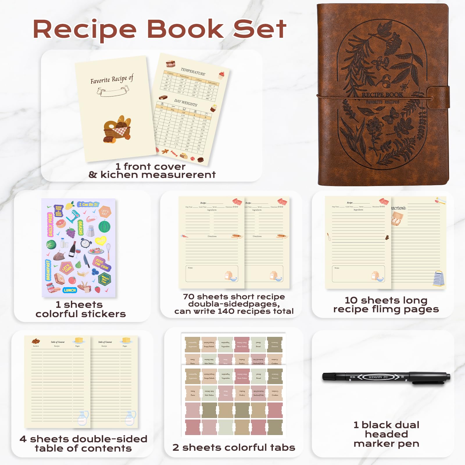 XKDOUS short and long recipe pages support versatile entry sizes.
