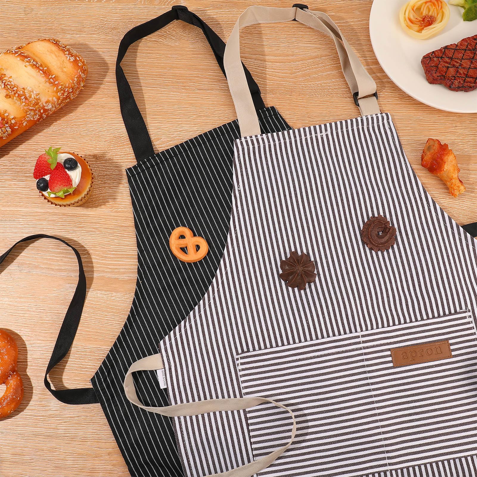 XLSXEXCL apron protects clothes during painting and baking sessions