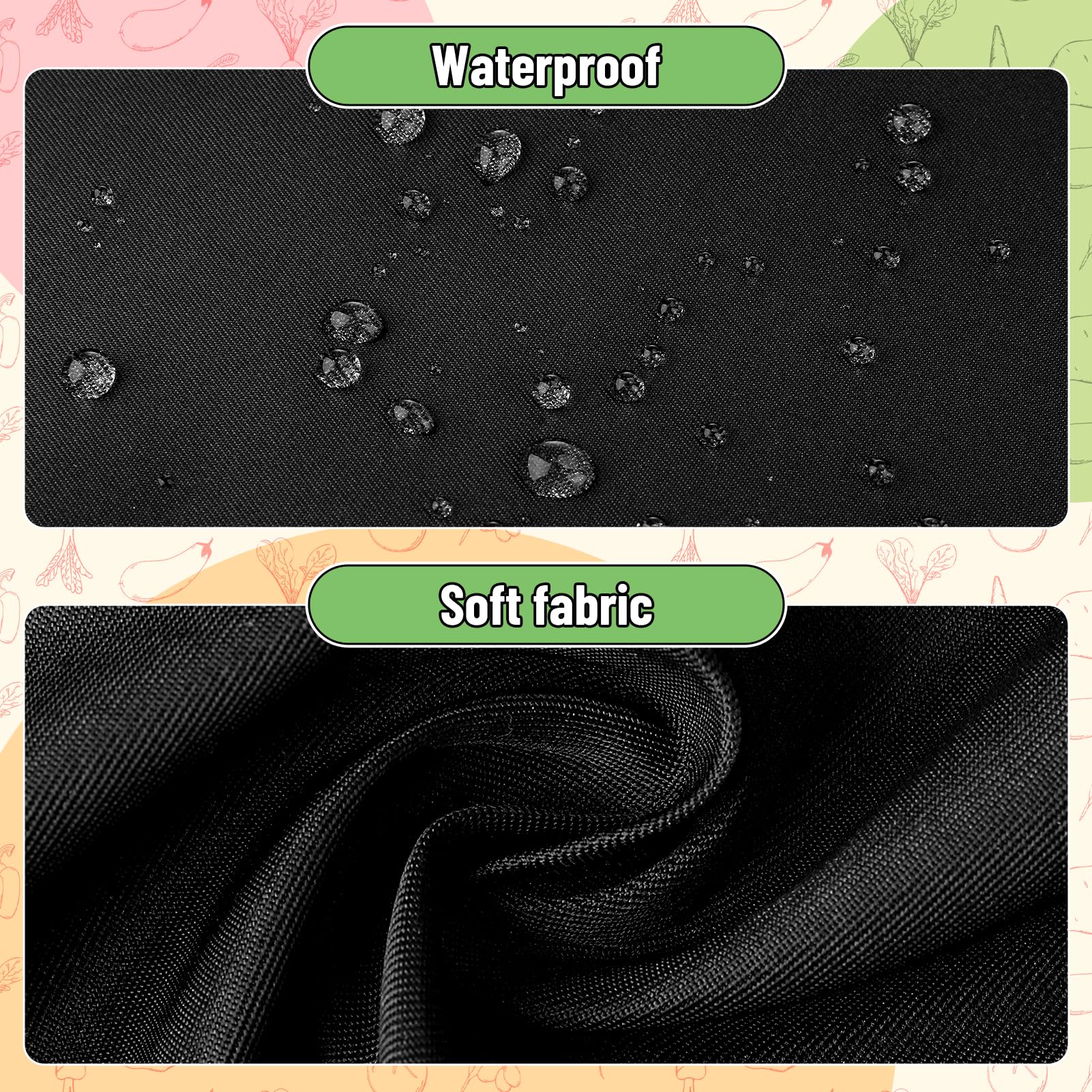 XLSXEXCL Durable fabric stands up to washing and daily wear