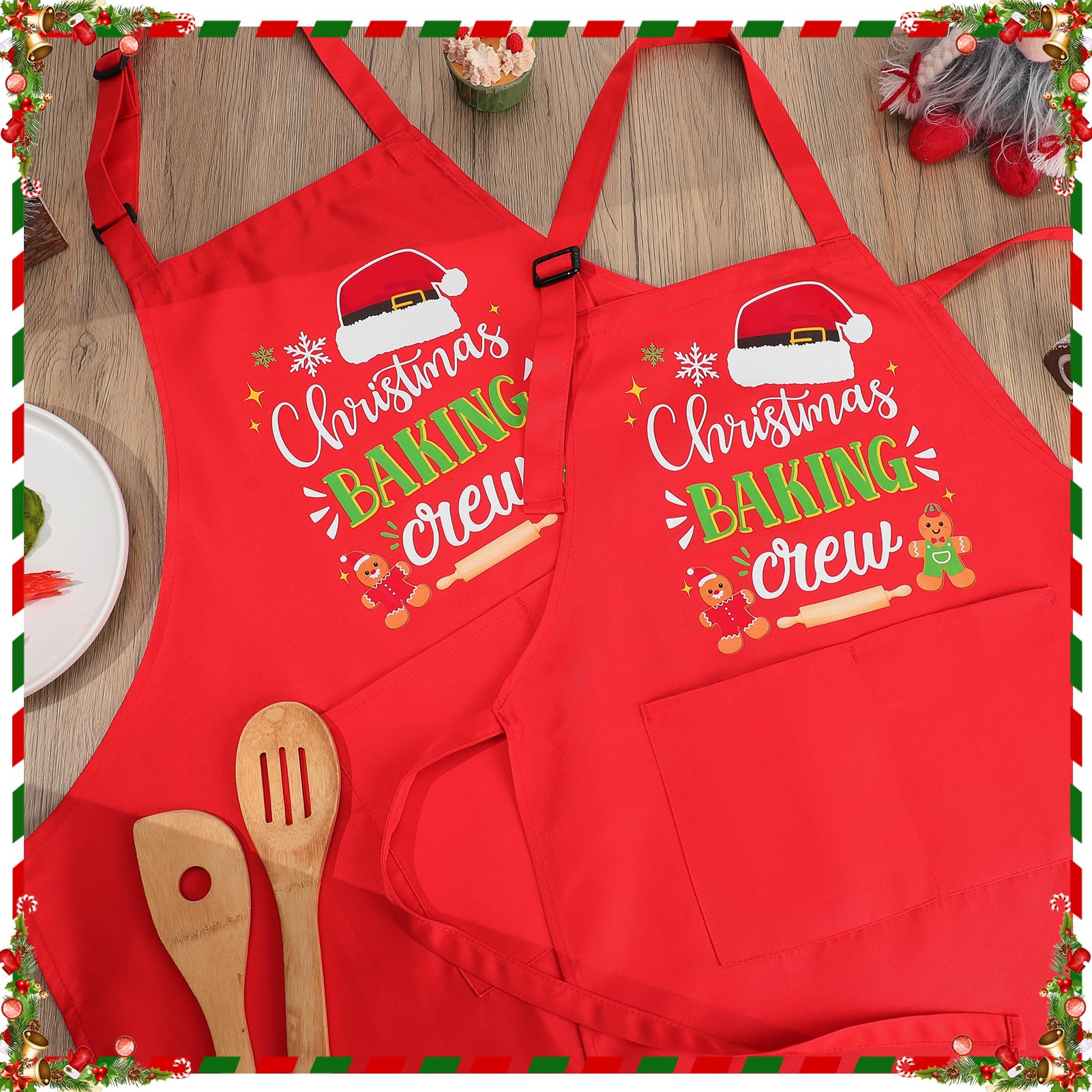 XLSXEXCL gift-ready aprons for holidays and family gatherings.
