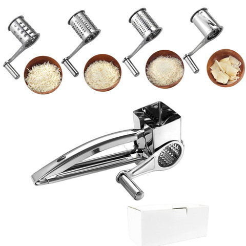 Xmipbs hand crank shredder drum-1 for fast hard cheese grating