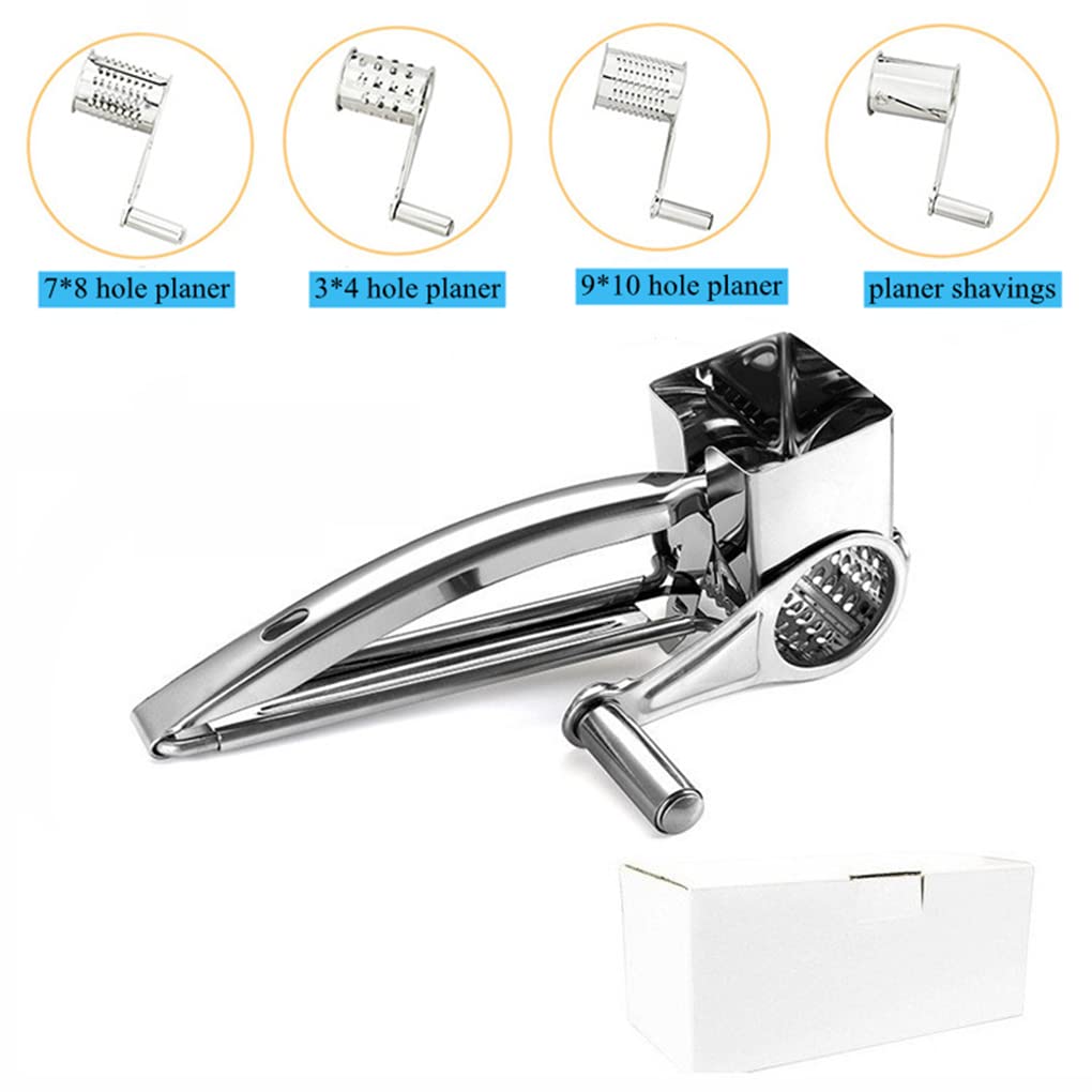 Xmipbs hand crank shredder hard cheese ready for pasta topping