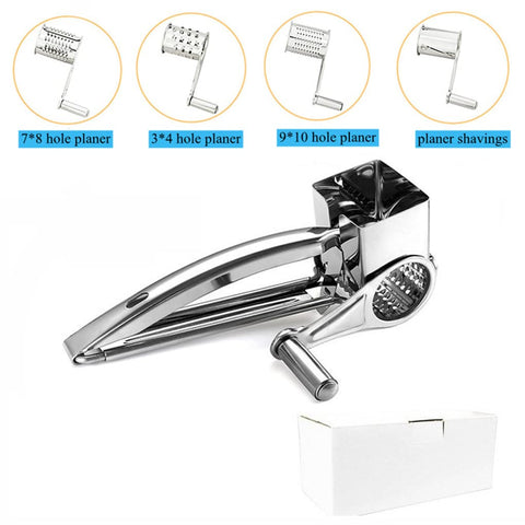 Xmipbs hand crank shredder hard cheese ready for pasta topping