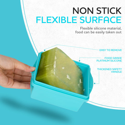 Xomoo leakproof lids prevent spills during freezing and transport