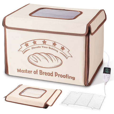 XPLI Bread Proofing Box front view for space-saving countertop use