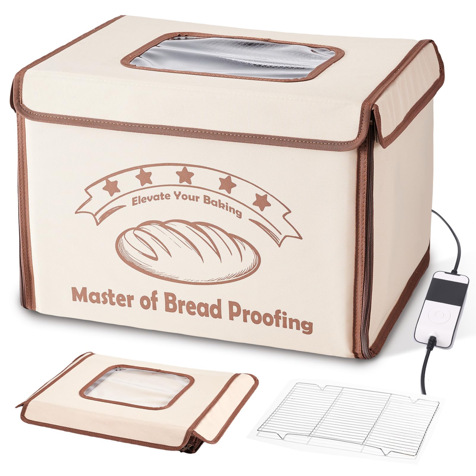 XPLI sourdough, pizza, and yogurt proofing using precise 50-113°F range