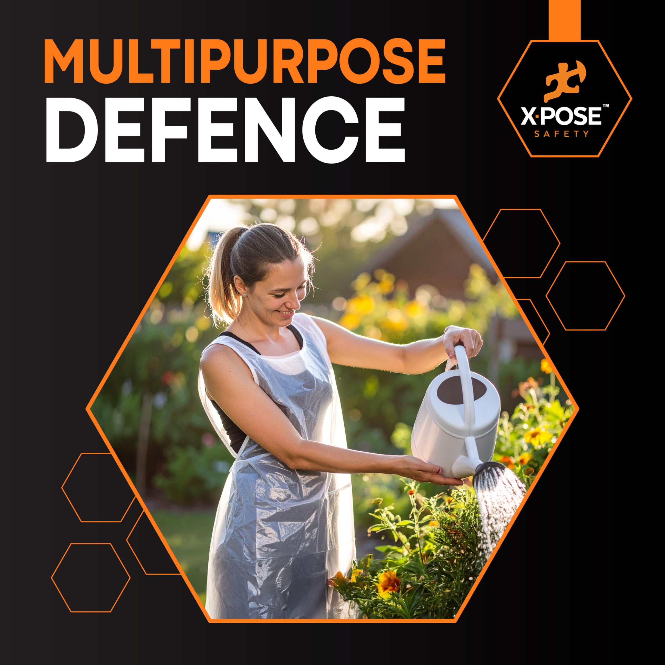 Xpose Safety painting apron shows durable, waterproof coverage for DIY projects.