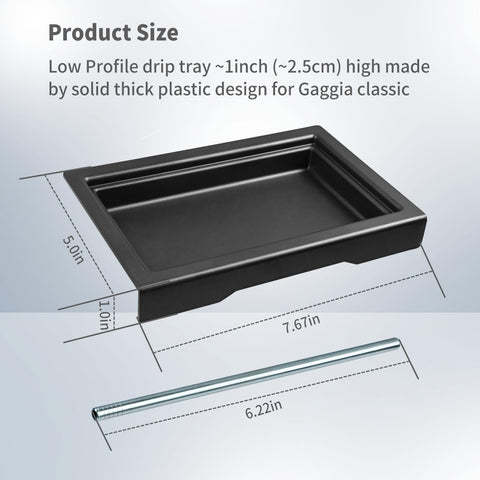 XQK long stainless steel tube included improves alignment with the machine.