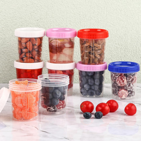 XSEINO stackable cups save fridge space and boost accessibility