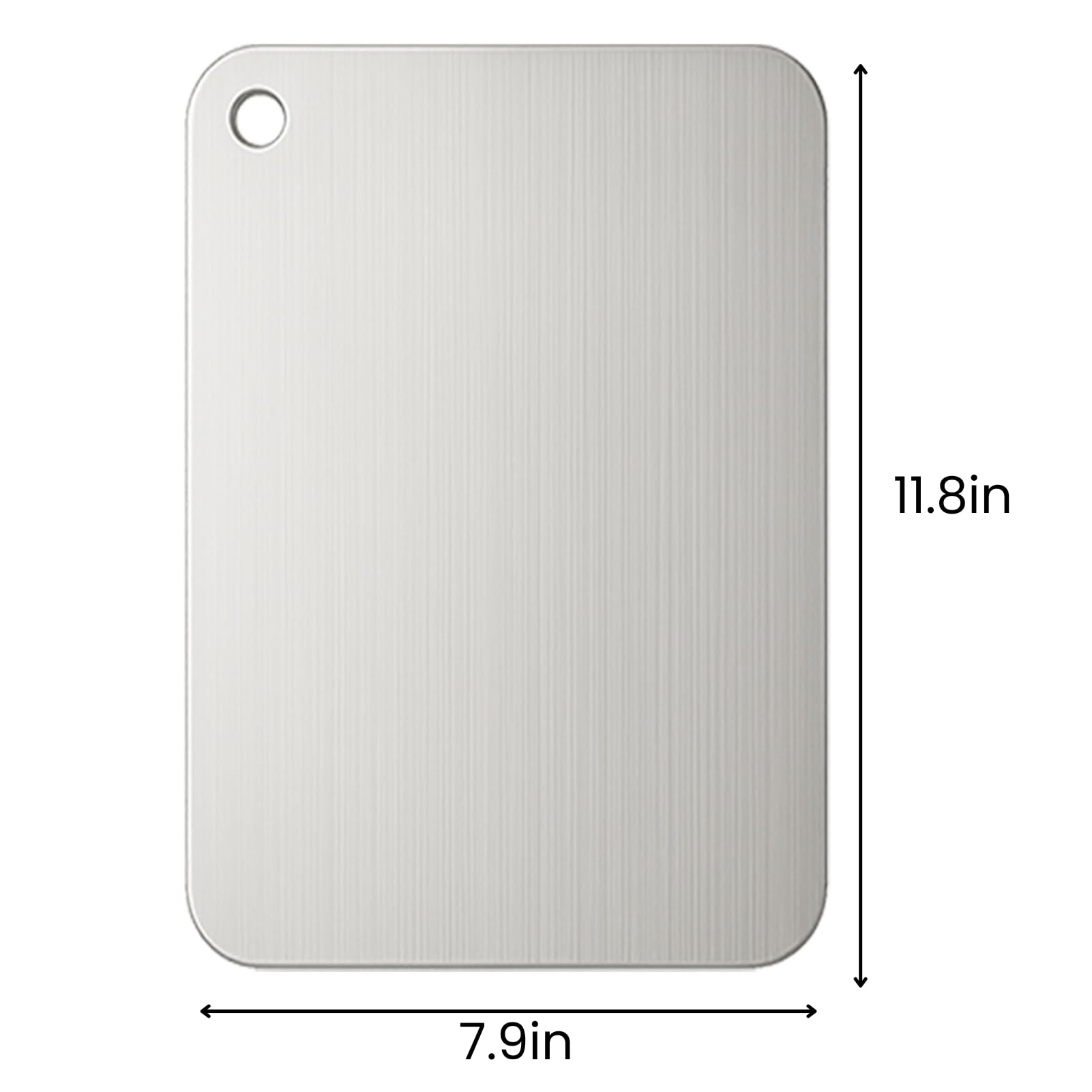 XTBSE Titanium Cutting Board large size for spacious chopping.