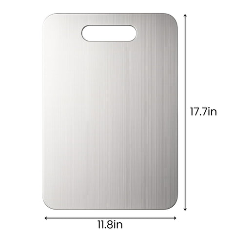 XTBSE titanium cutting board vegetable-side for fresh produce prep