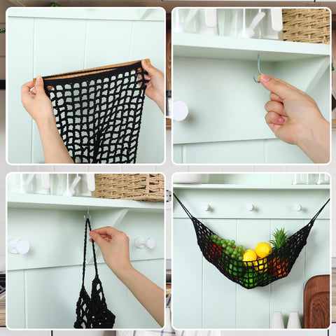 Xuhal boho chic fruit basket decor enhances kitchen or dining room