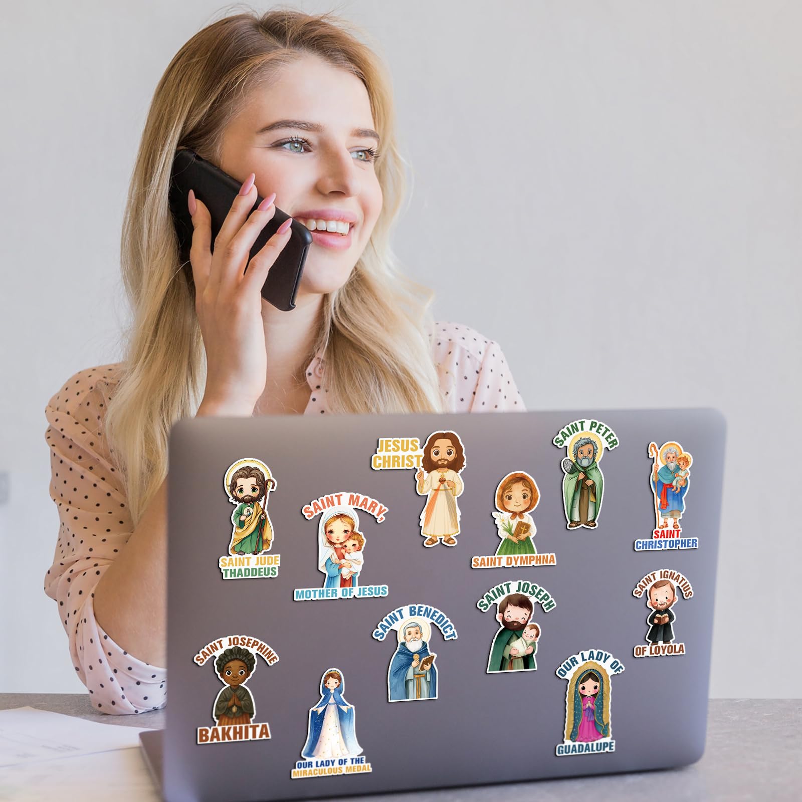 Xuhal Catholic Saints magnets — includes 30 designs for varied daily use