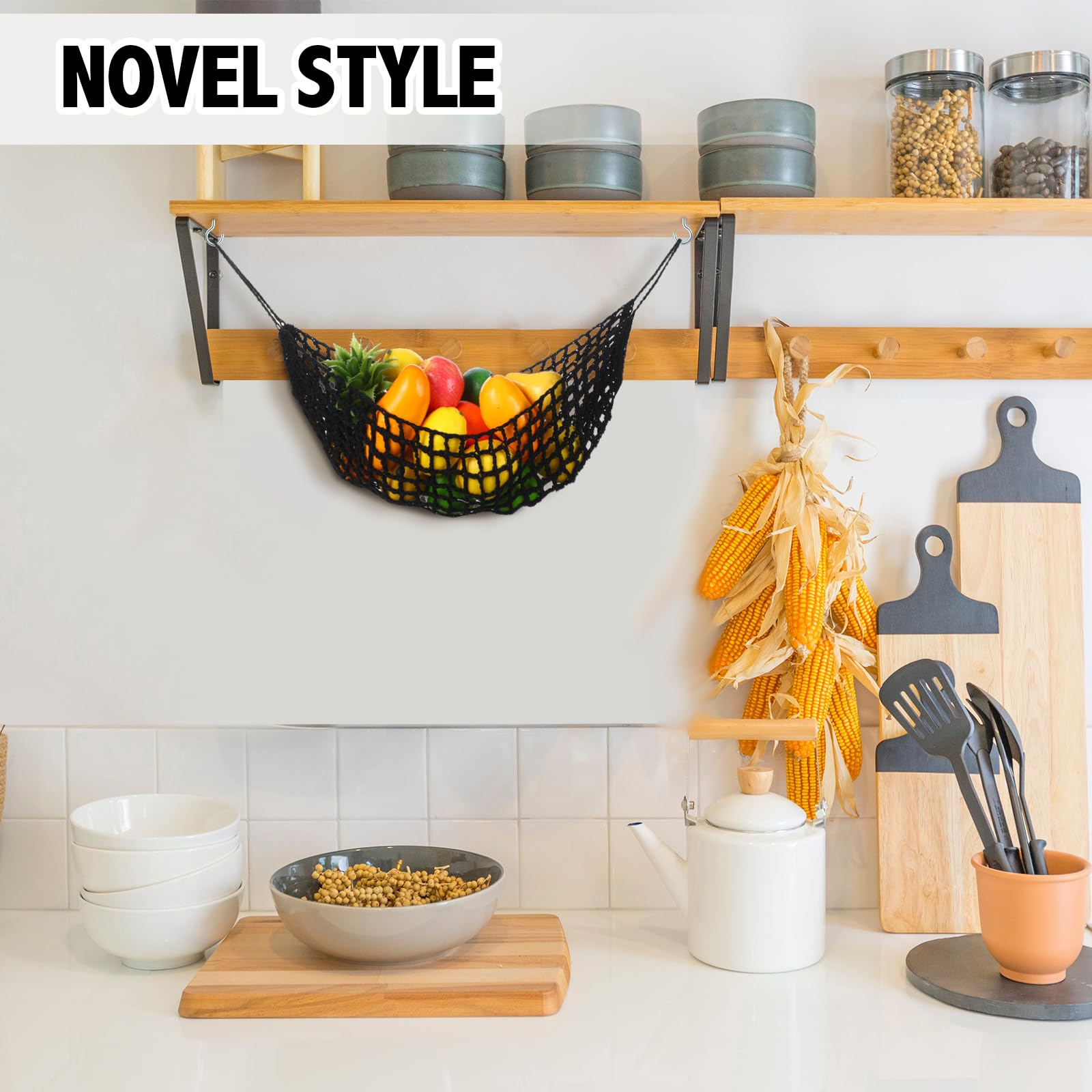 Xuhal two-piece hanging basket set includes hardware for easy setup