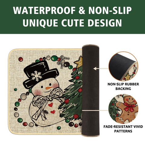 xuujdoppwul indoor entryway doormat welcomes guests and catches dirt