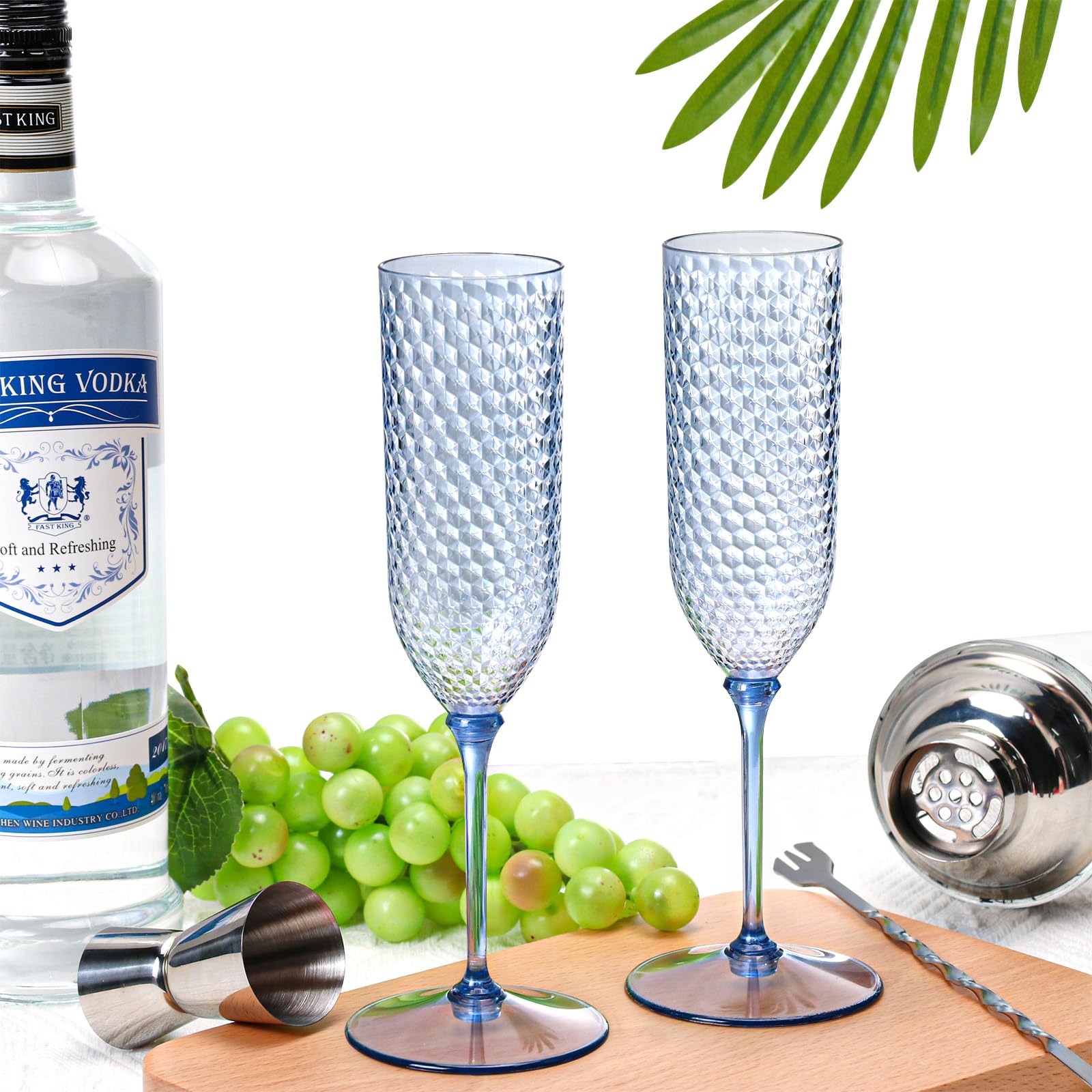 XUWAIDSGN 5.5 oz capacity suits mimosas, cocktails, and sparkling drinks