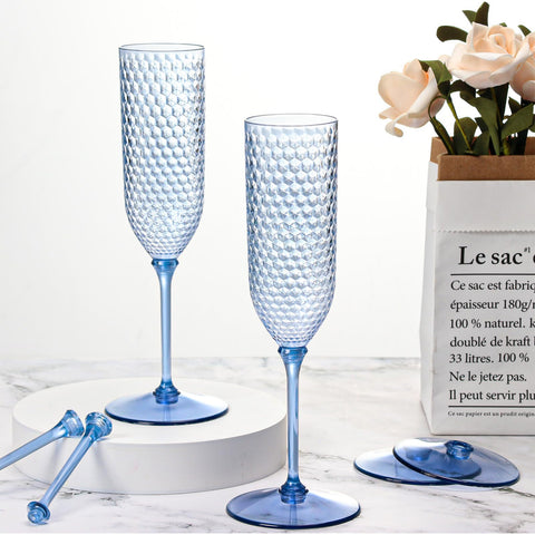 XUWAIDSGN eye-catching blue tone enhances celebration aesthetics