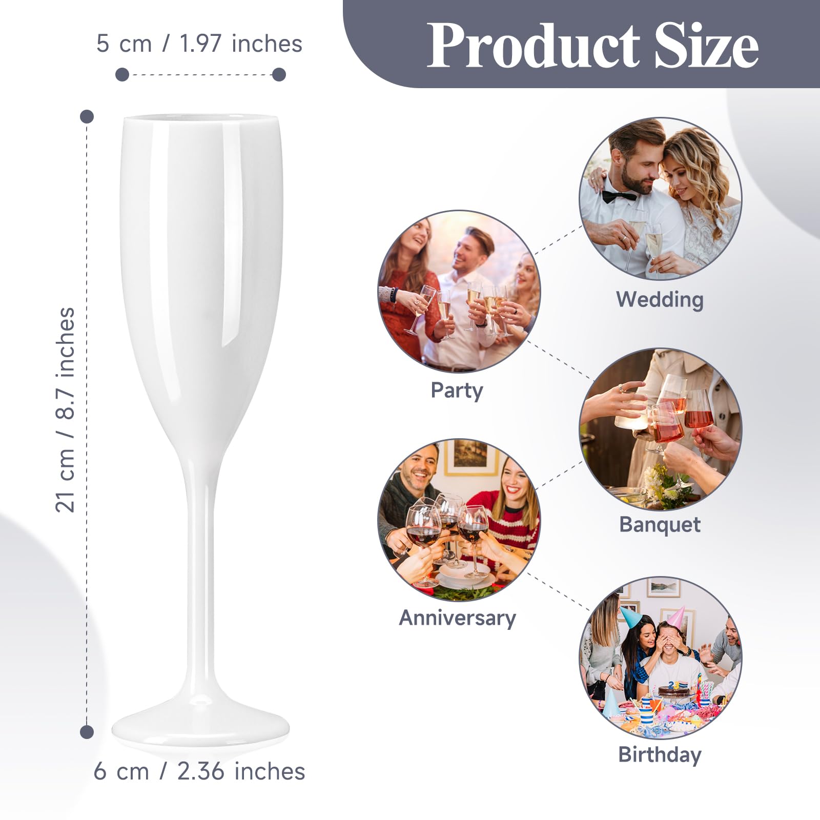 XUWAIDSGN slim-handle design provides comfortable grip without affecting temperature