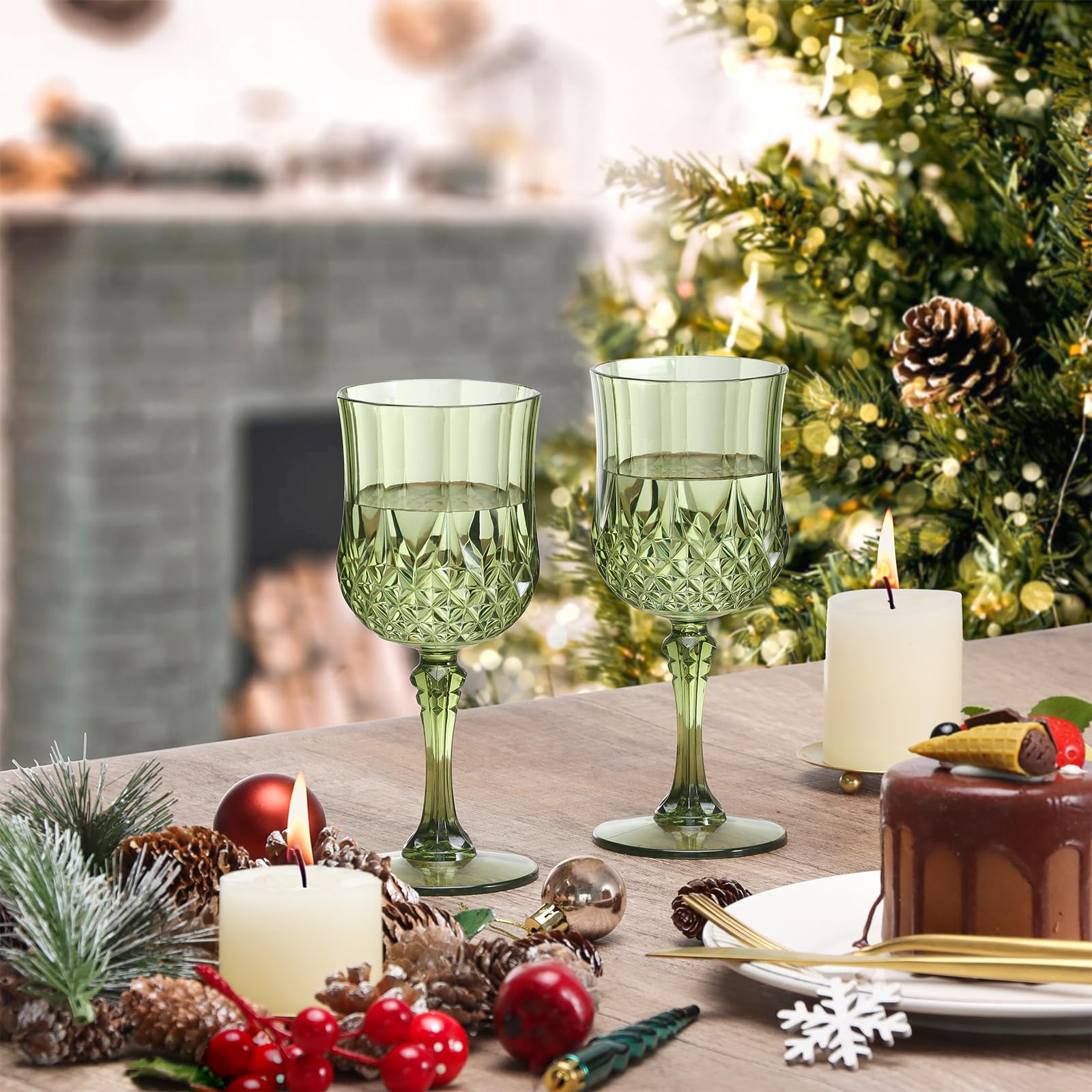 XUWAIDSGN 7oz champagne flutes ideal for toasts and sparkling drinks.